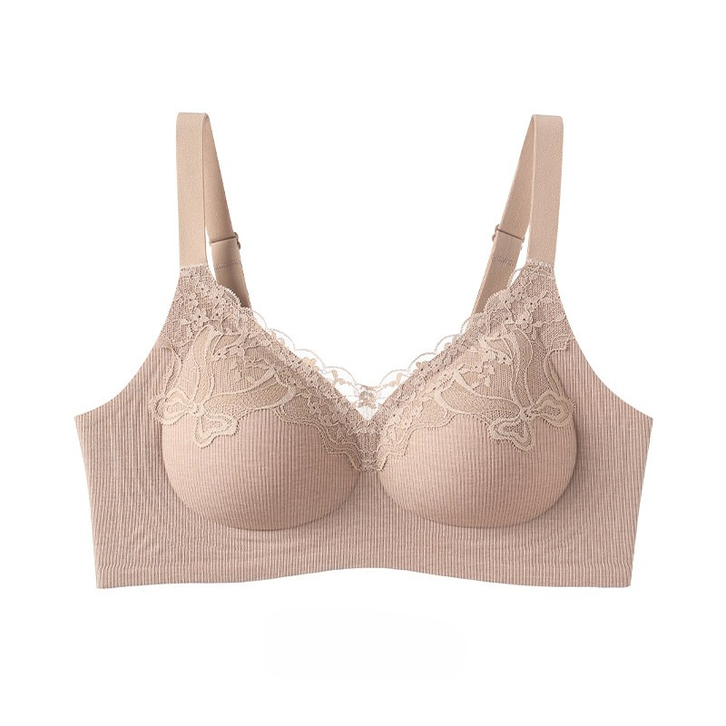Sujetador de encaje acanalado  - Lace Bralette Set reseña y precio